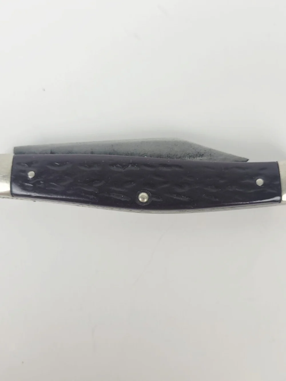 Vtg 1978~Camillus New York #28 2-Blade Serpentine Jack Knife~Delrin Handle